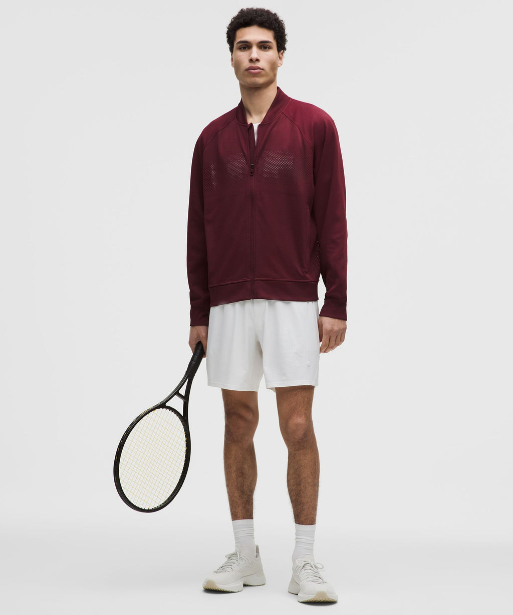 Men's Engineered Knit Mesh Tennis Jacket