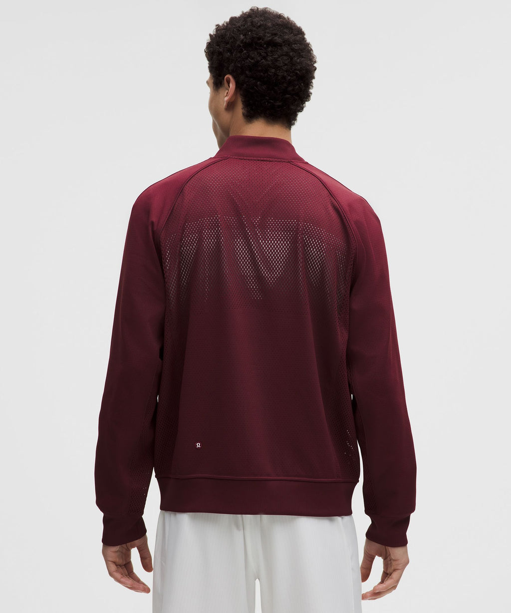 Men's Engineered Knit Mesh Tennis Jacket