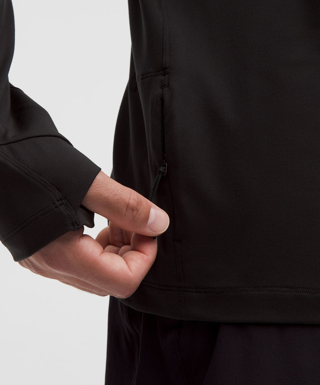 Rulu Fleece Half-Zip Long-Sleeve Shirt