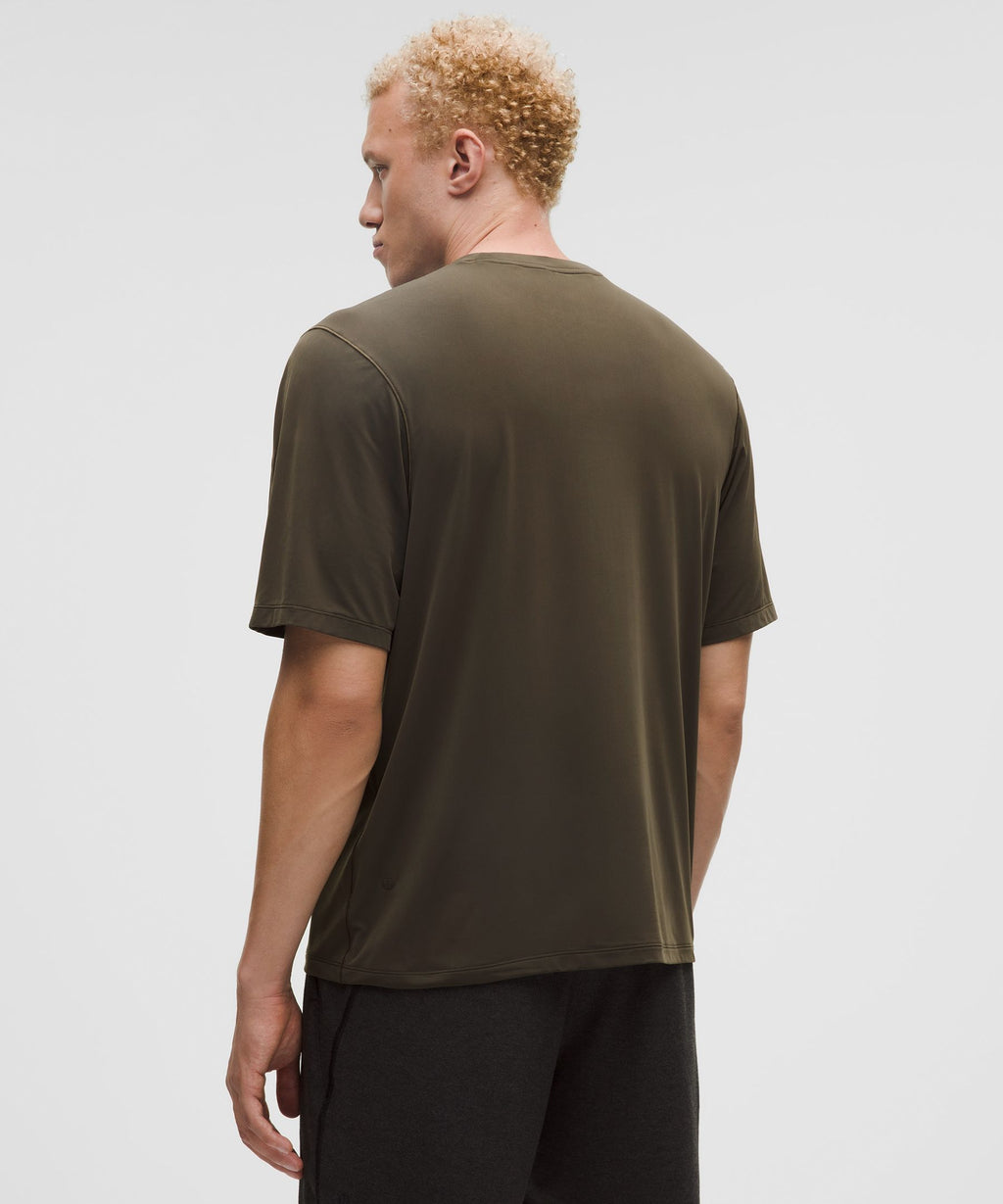 Brushed Yoga Crewneck T-Shirt