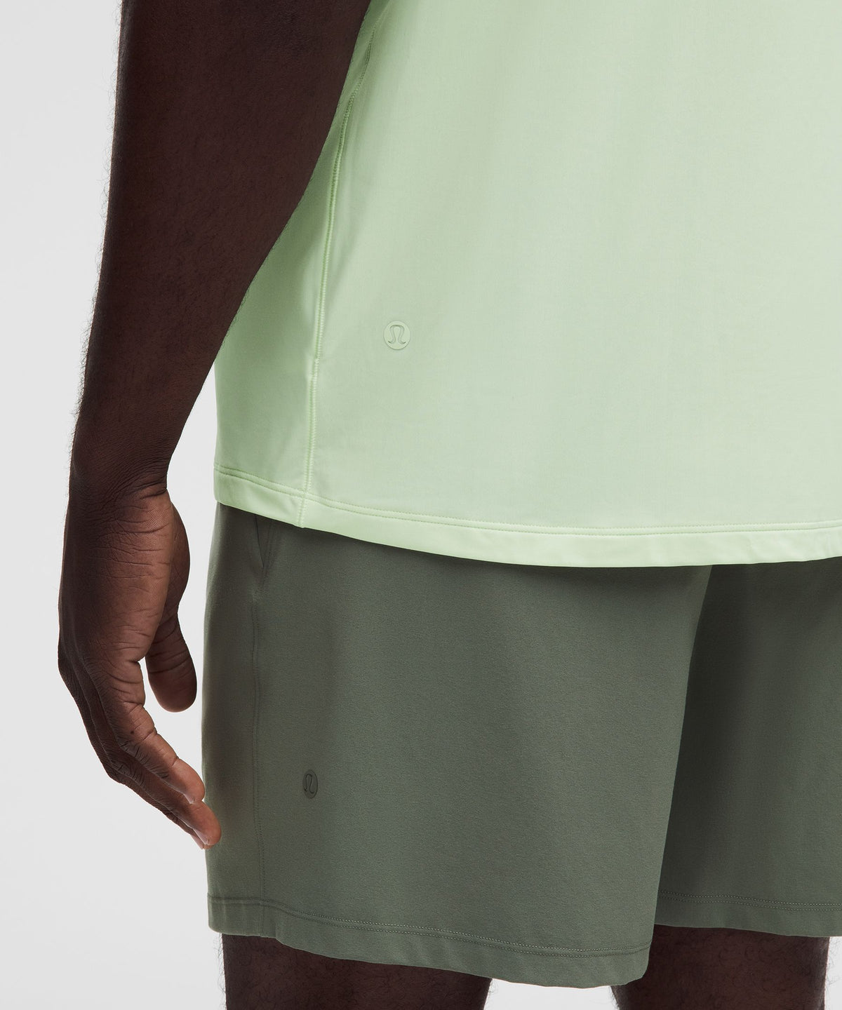 Brushed Yoga Crewneck T-Shirt