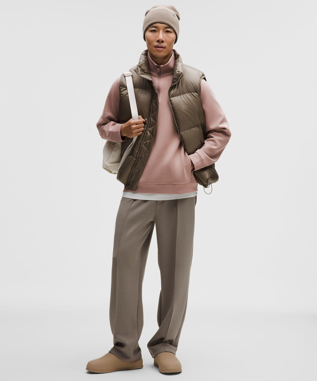 Smooth Spacer Quarter Zip