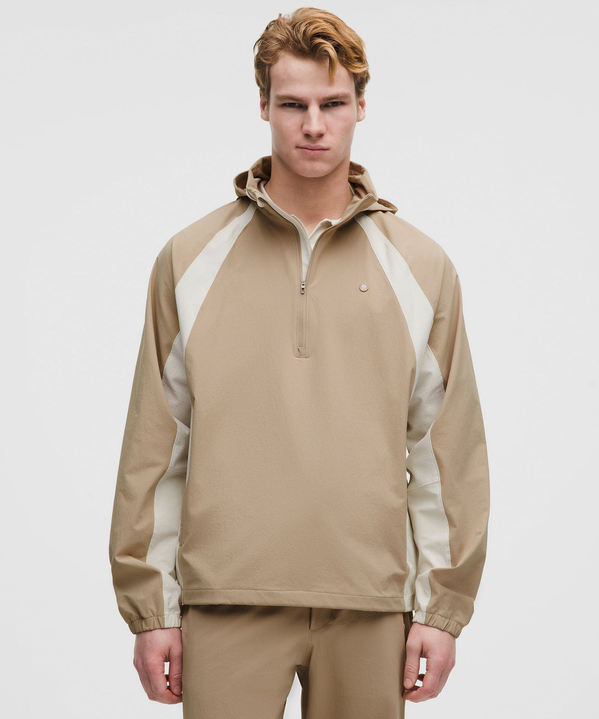 Water-Repellent Golf Half-Zip Pullover