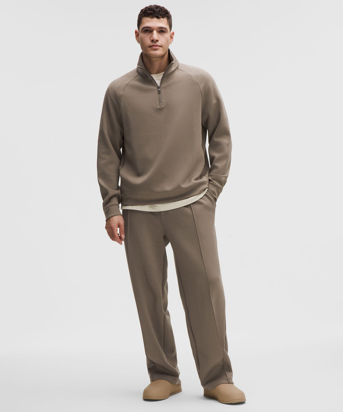 Smooth Spacer Quarter Zip