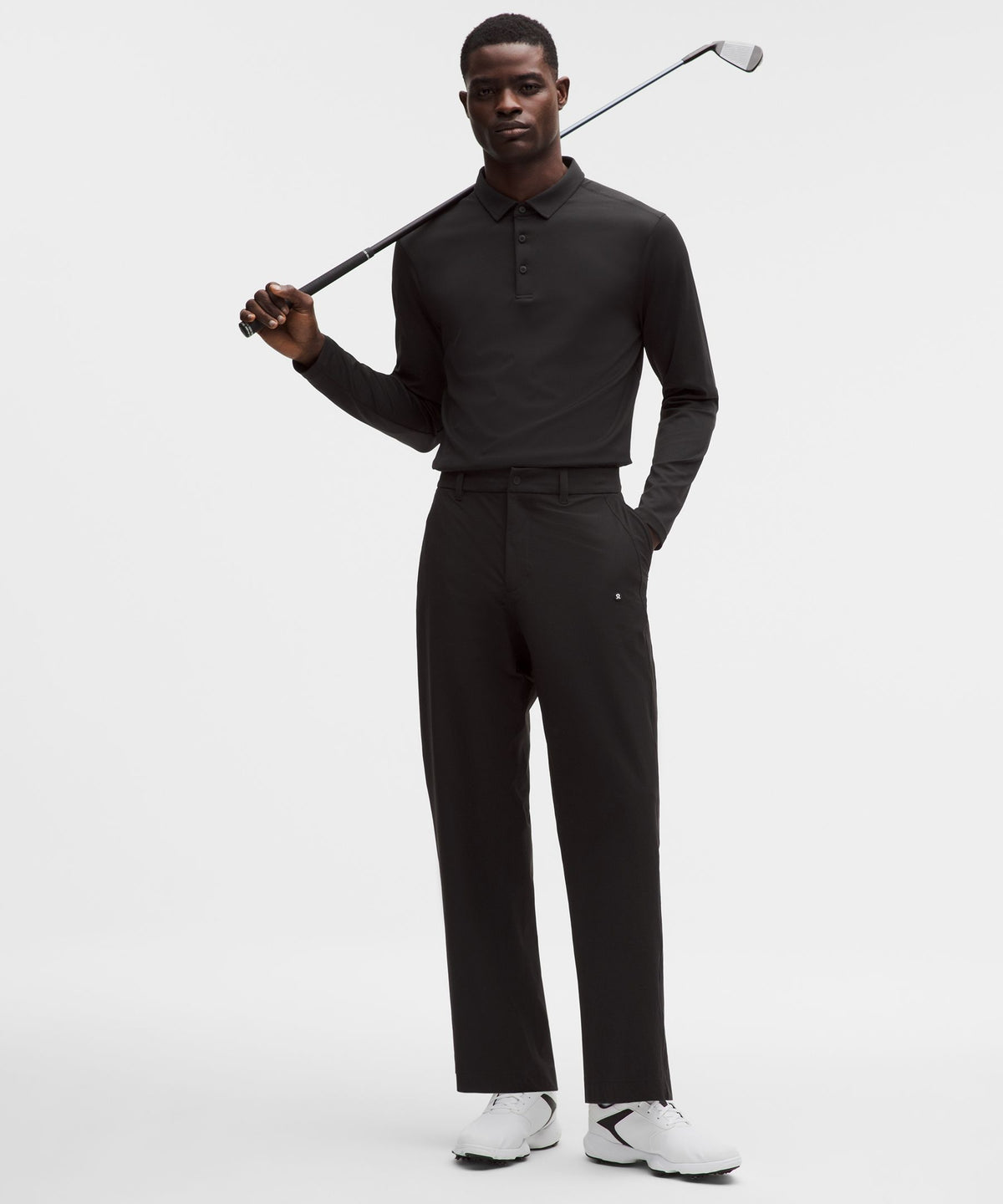 ShowZero Long-Sleeve Polo Shirt