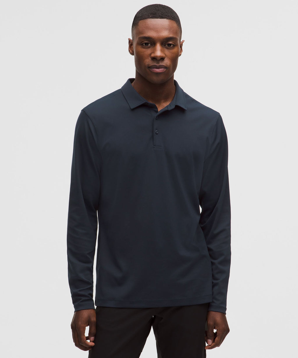 ShowZero Long-Sleeve Polo Shirt