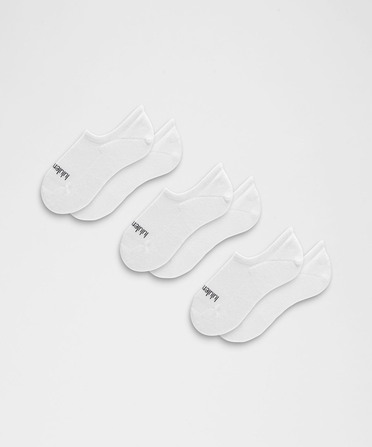 Unisex Daily Essential No-Show Socks3 Pack