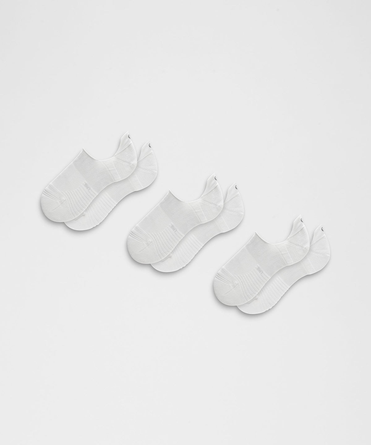 Unisex Power Stride No-Show Socks3 Pack