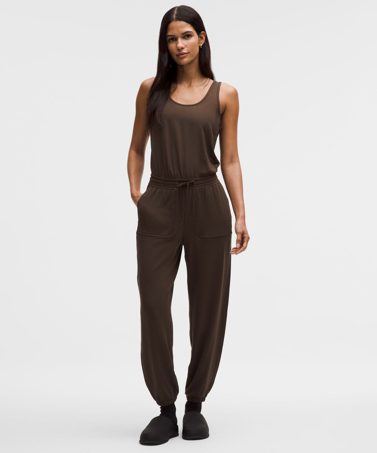 BeCalm Cinch-Waist Jumpsuit