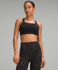 Ultralu Square-Neck Workout BraMedium Support, D/DD Cup