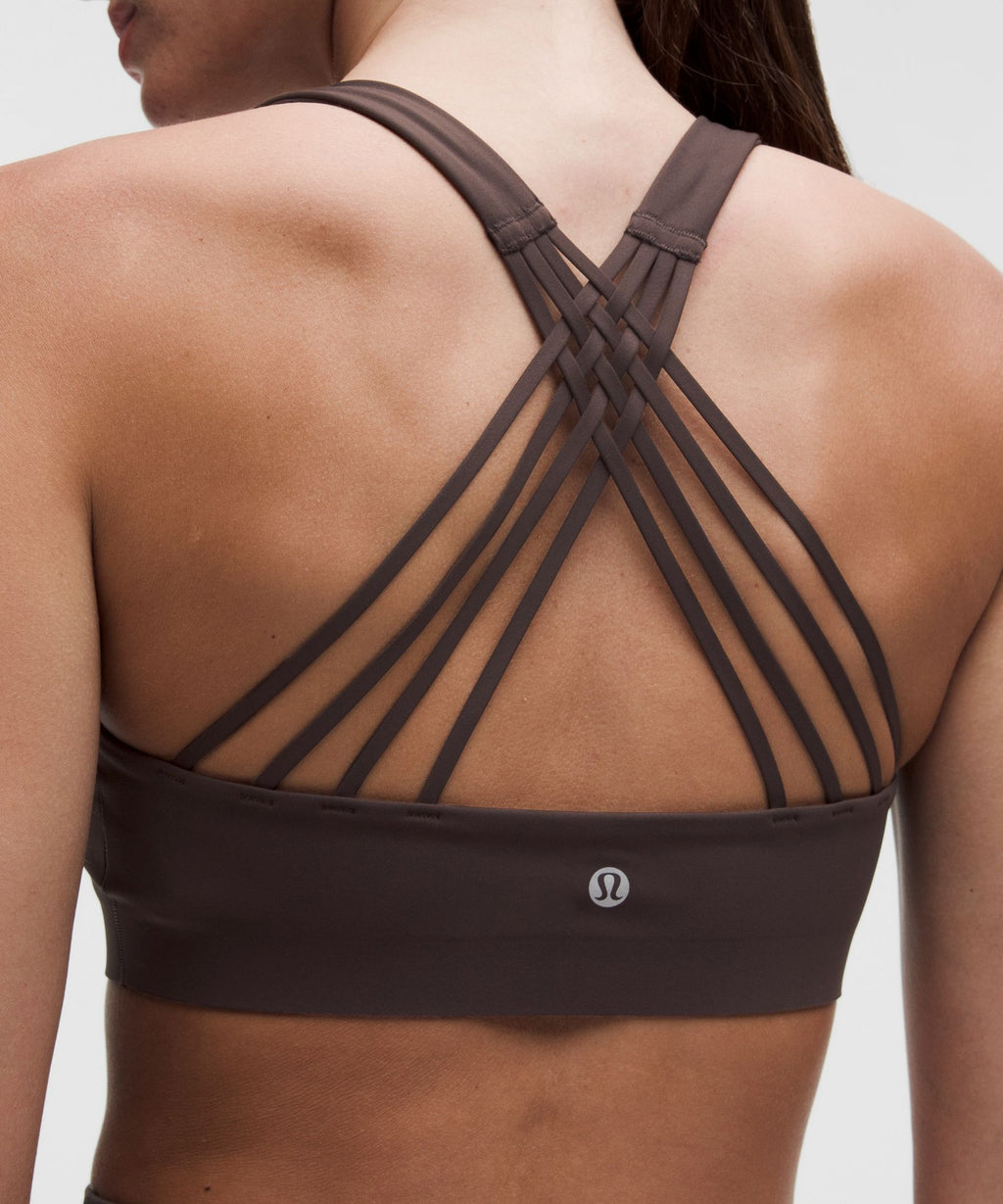 FlexyFlex Strappy Yoga BraLight Support, A-C Cups