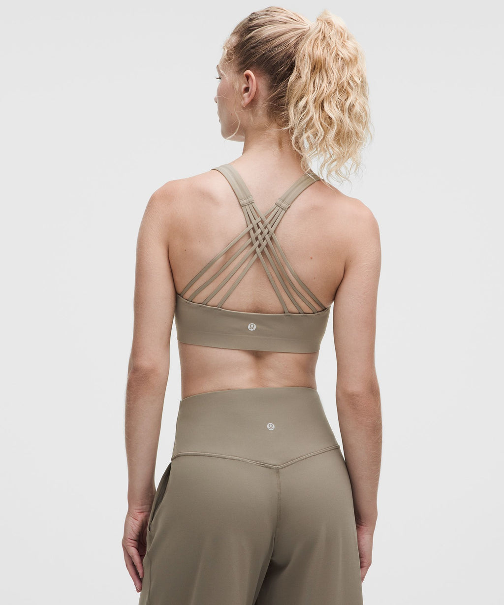 FlexyFlex Strappy Yoga BraLight Support, A-C Cups