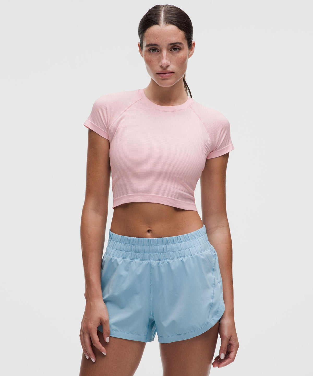 Swiftly Tech Cropped Short-Sleeve Shirt 2.0
