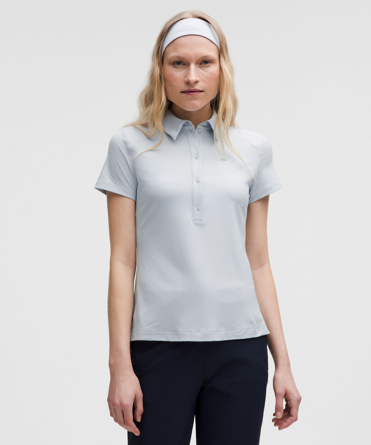 Quick-Dry Short-Sleeve Polo Shirt Straight HemLogo