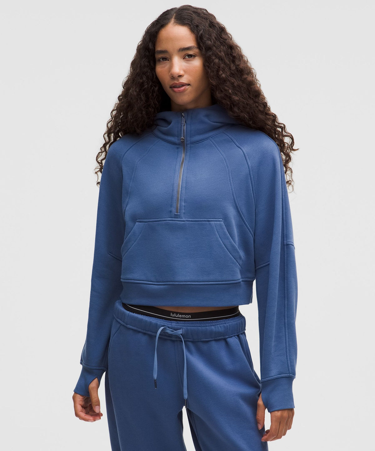 Scuba Oversized Half-Zip Hoodie