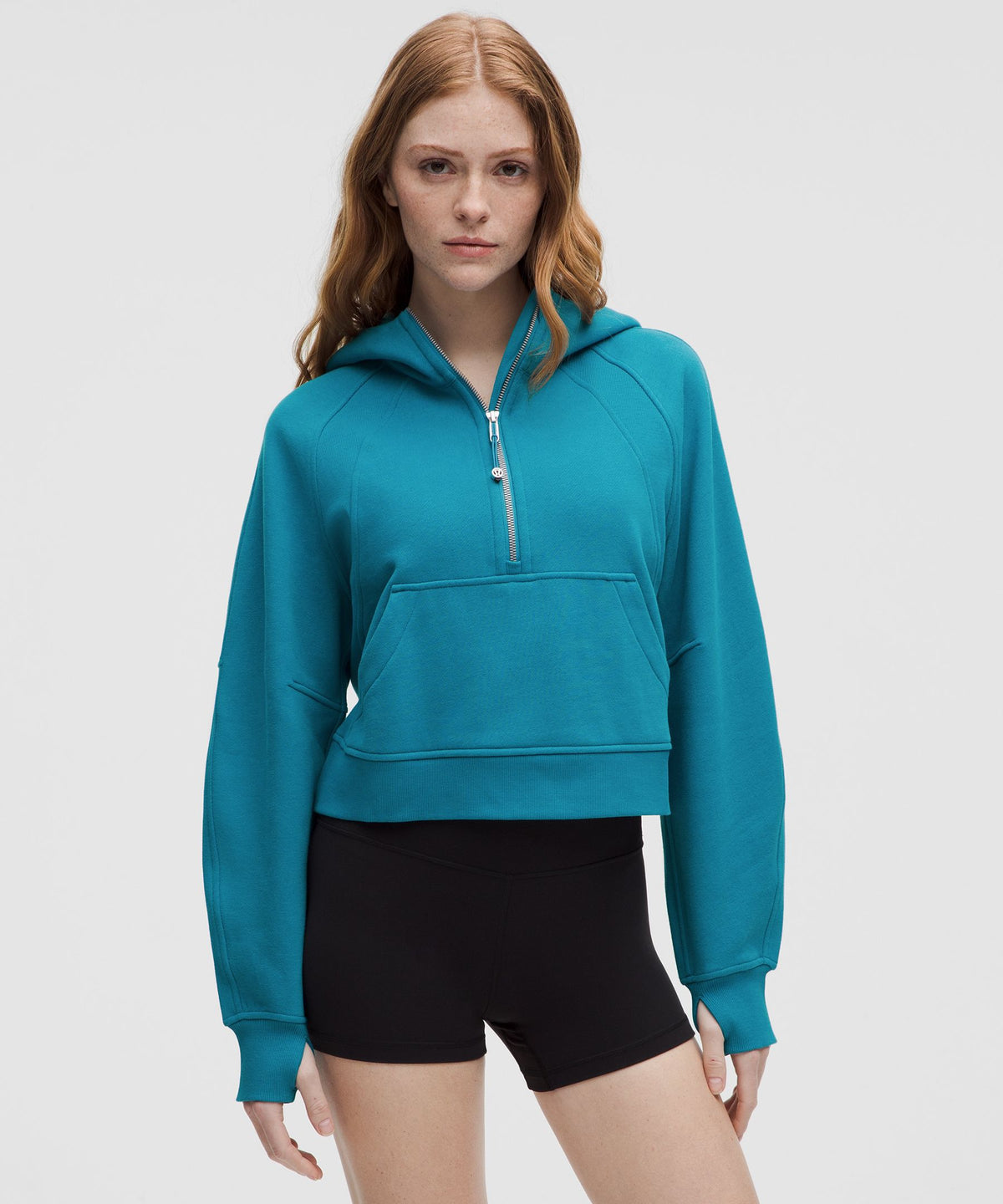Scuba Oversized Half-Zip Hoodie