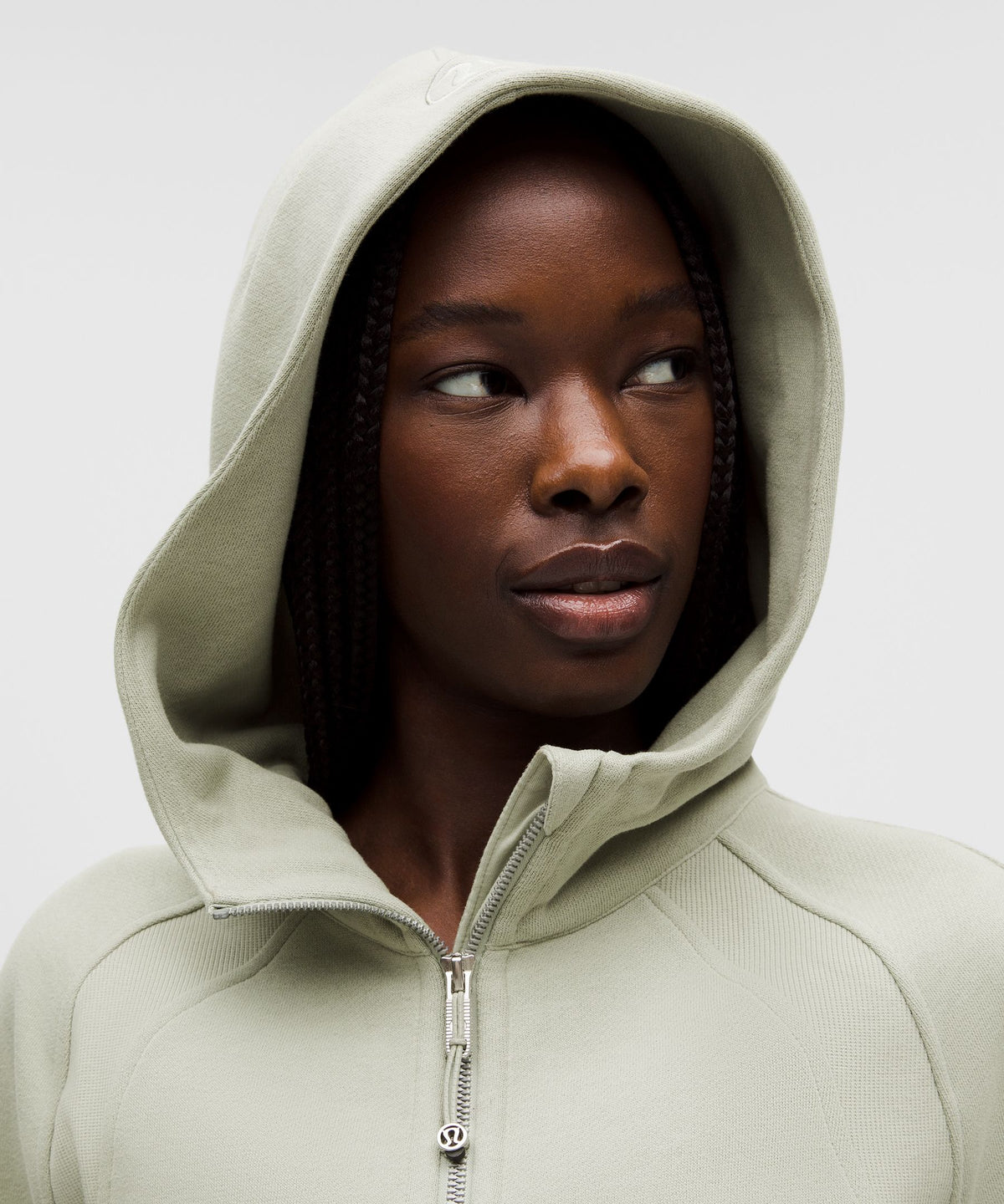 Scuba Oversized Half-Zip Hoodie