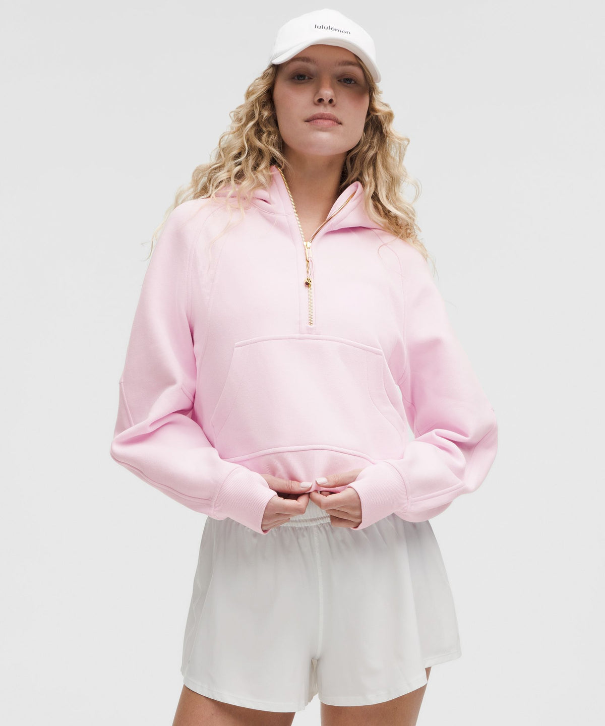 Scuba Oversized Half-Zip Hoodie