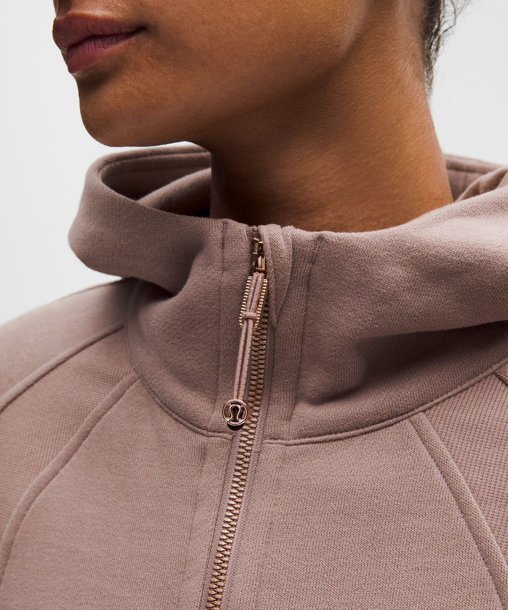 Scuba Oversized Half-Zip Hoodie
