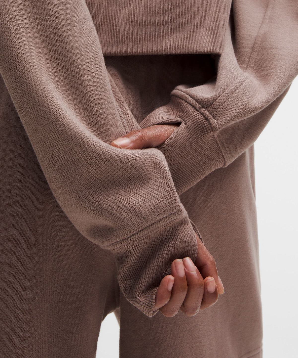 Scuba Oversized Half-Zip Hoodie