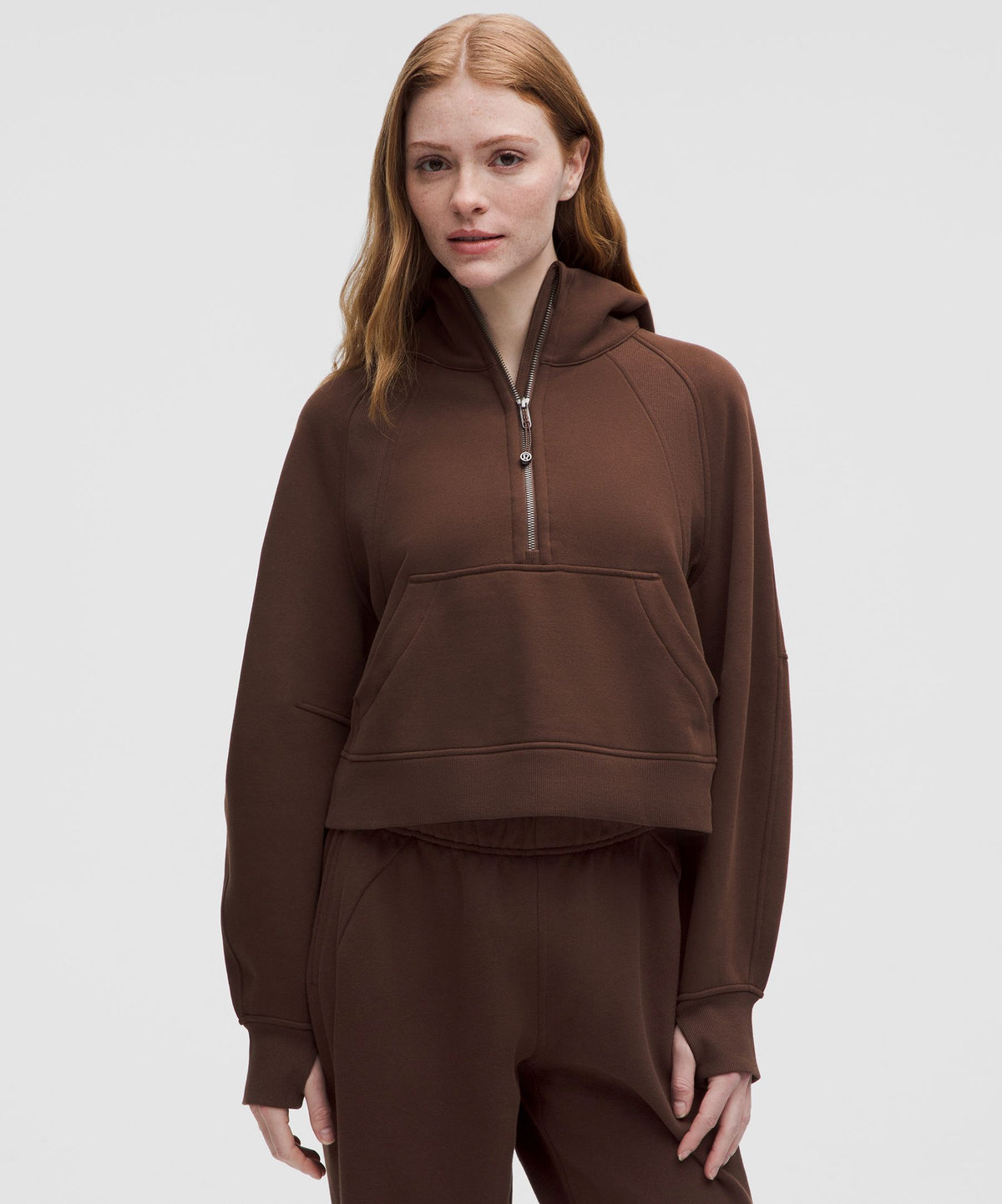 Scuba Oversized Half-Zip Hoodie