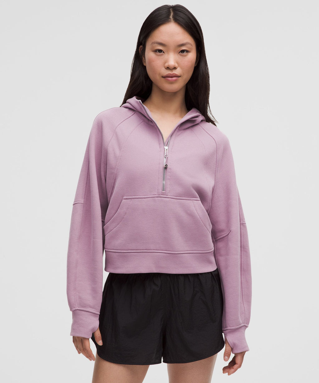 Scuba Oversized Half-Zip Hoodie