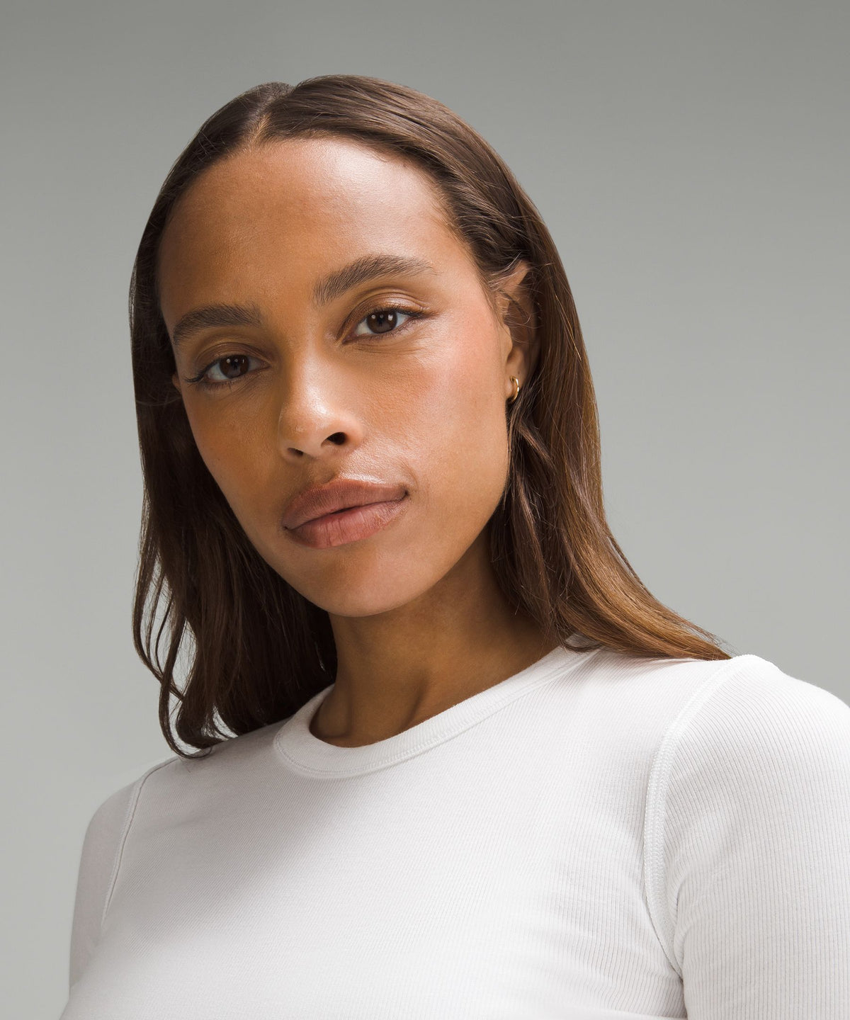 Hold Tight Straight-Hem Cropped T-Shirt