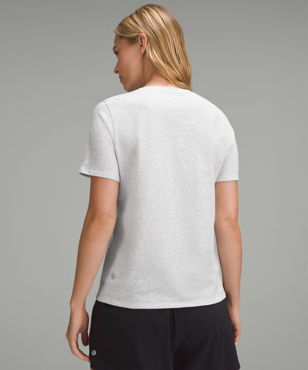 Organic Cotton Straight-Hem Crewneck T-Shirt
