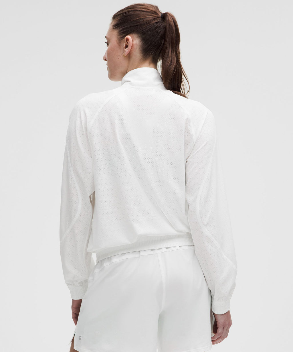 Adapted State Perforated Track Jacket