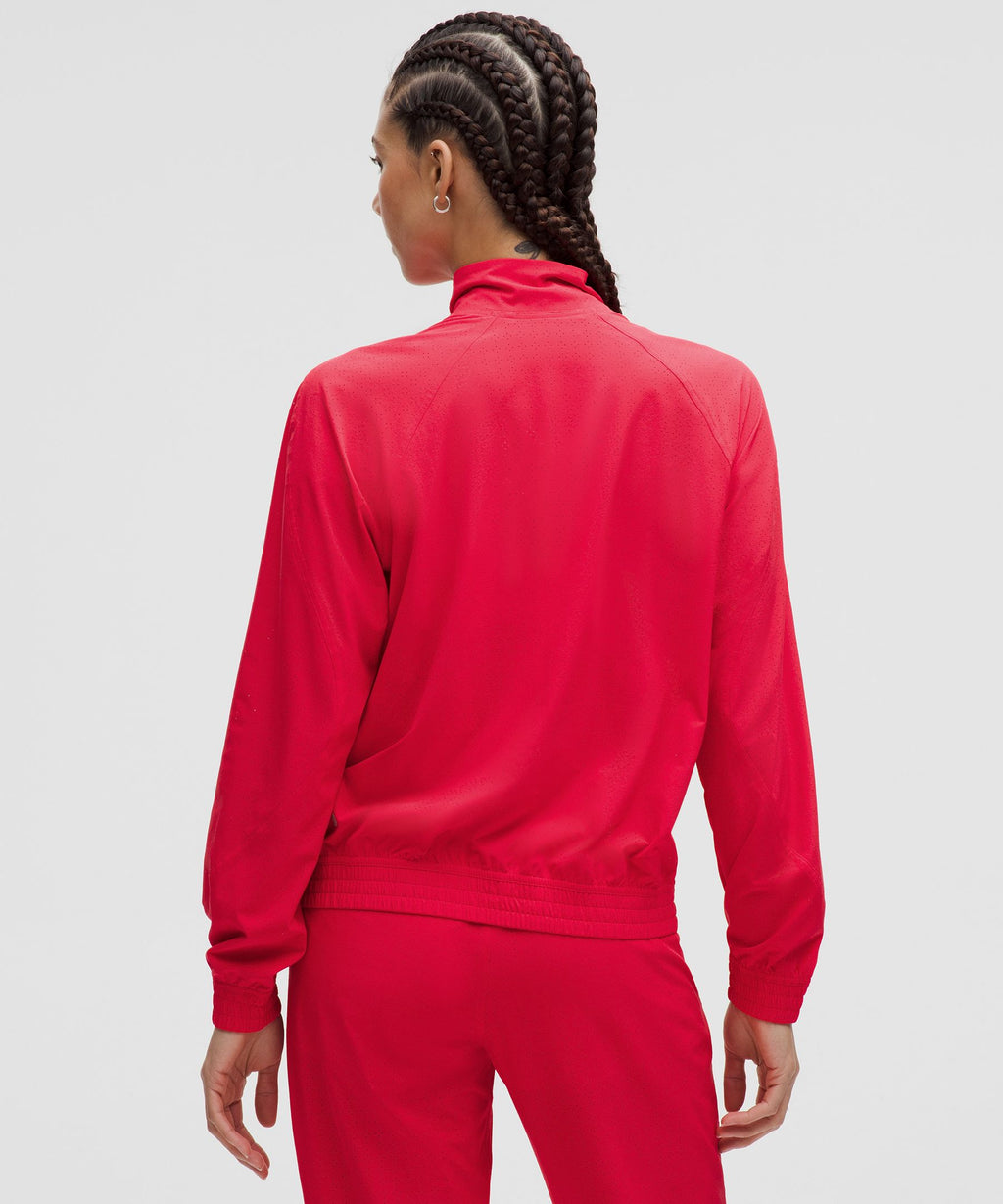 Adapted State Perforated Track Jacket