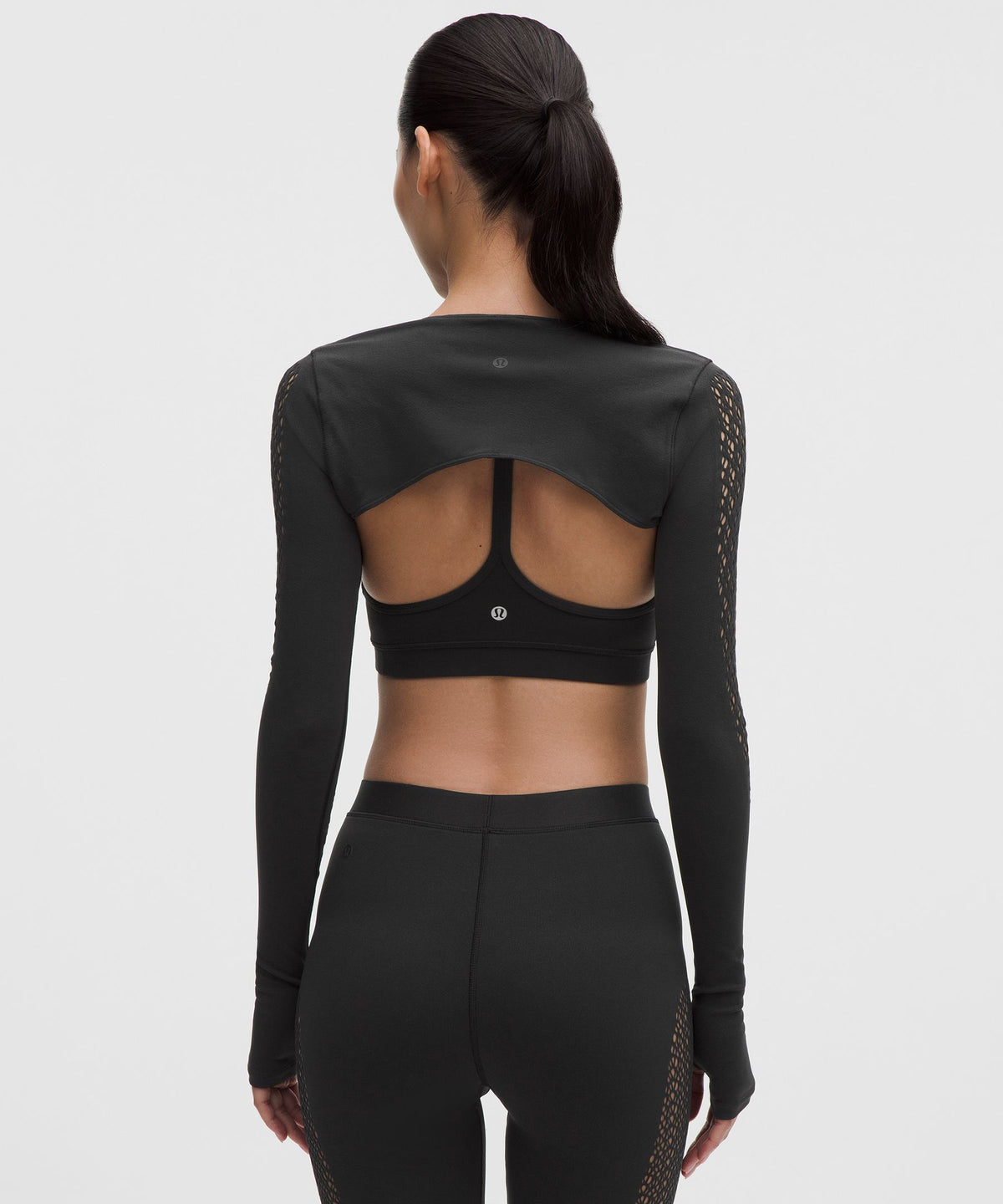 RevealKnit Interlace Long-Sleeve Shrug