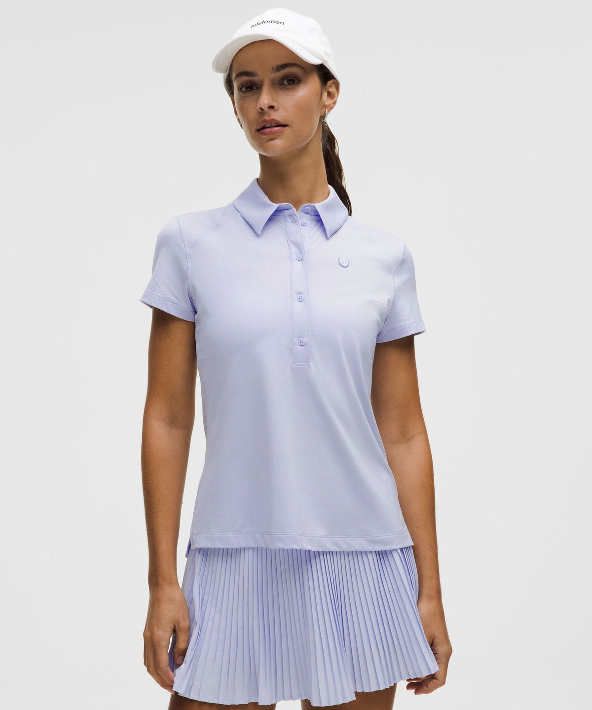 Quick-Dry Short-Sleeve Polo Shirt Straight HemLogo
