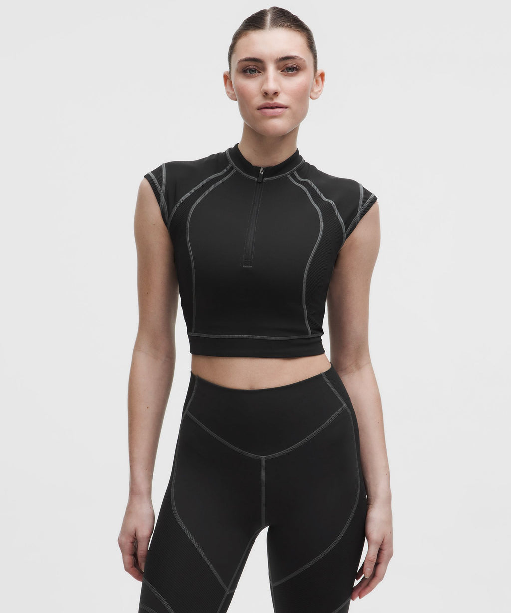 Everlux Panelled Short-Sleeve Shirt