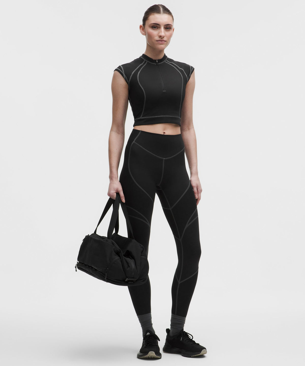 Everlux Panelled Short-Sleeve Shirt