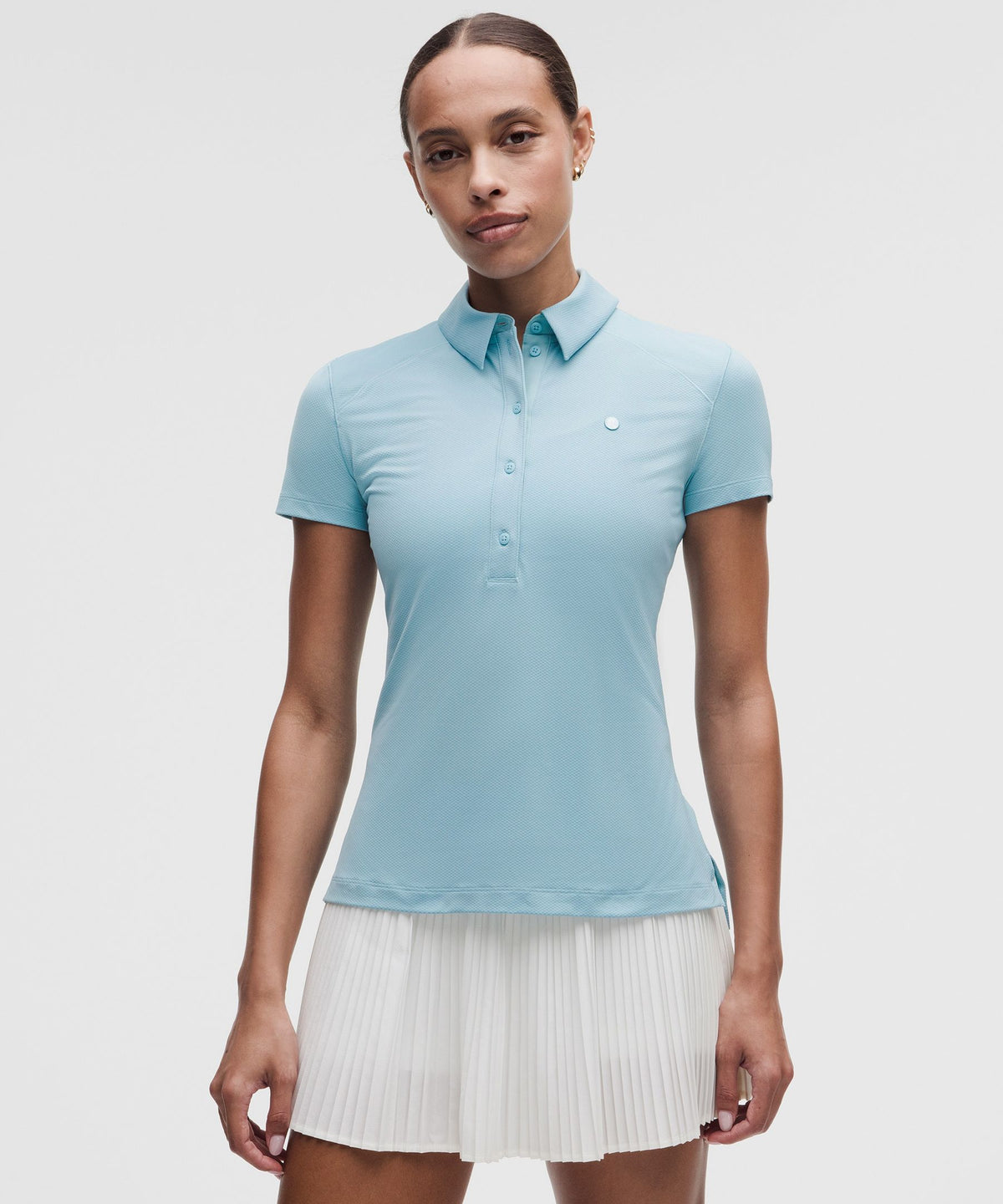 Quick-Dry Short-Sleeve Polo Shirt Straight HemLogo