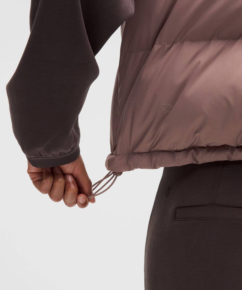 Wunder Puff 600-Down-Fill Cropped Vest