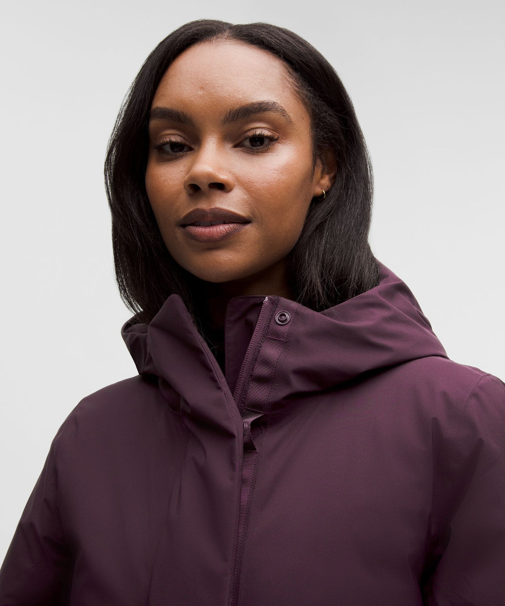 Waterproof Insulated Cinch-Waist Parka