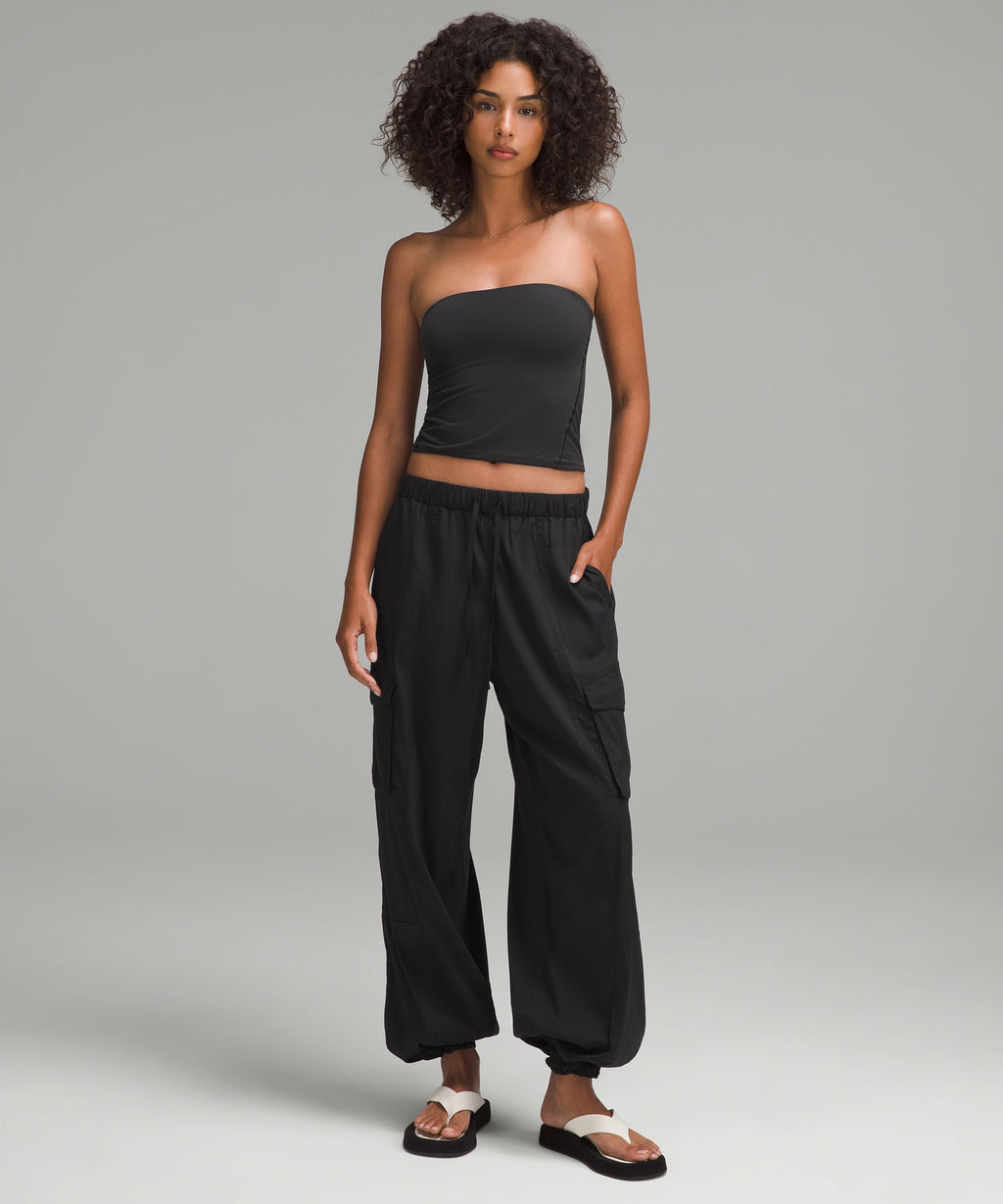 Lightweight Adjustable Mid-Rise Cargo Pant