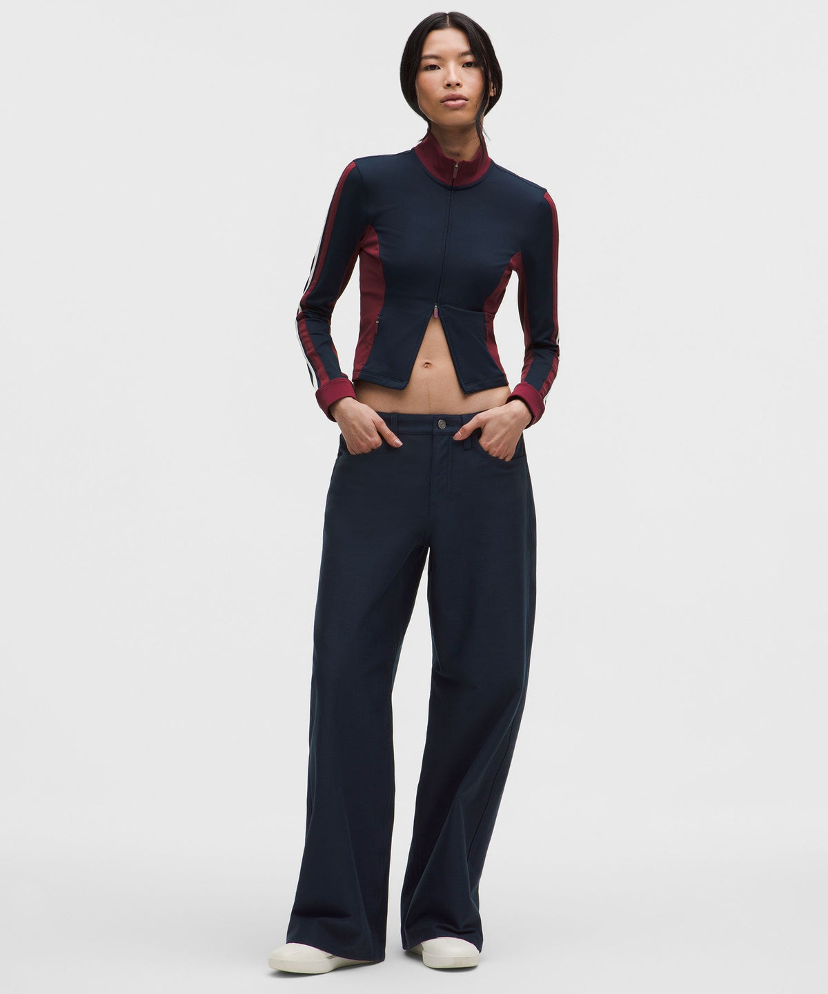 EasyFive Low-Rise Classic Wide-Leg PantRegular