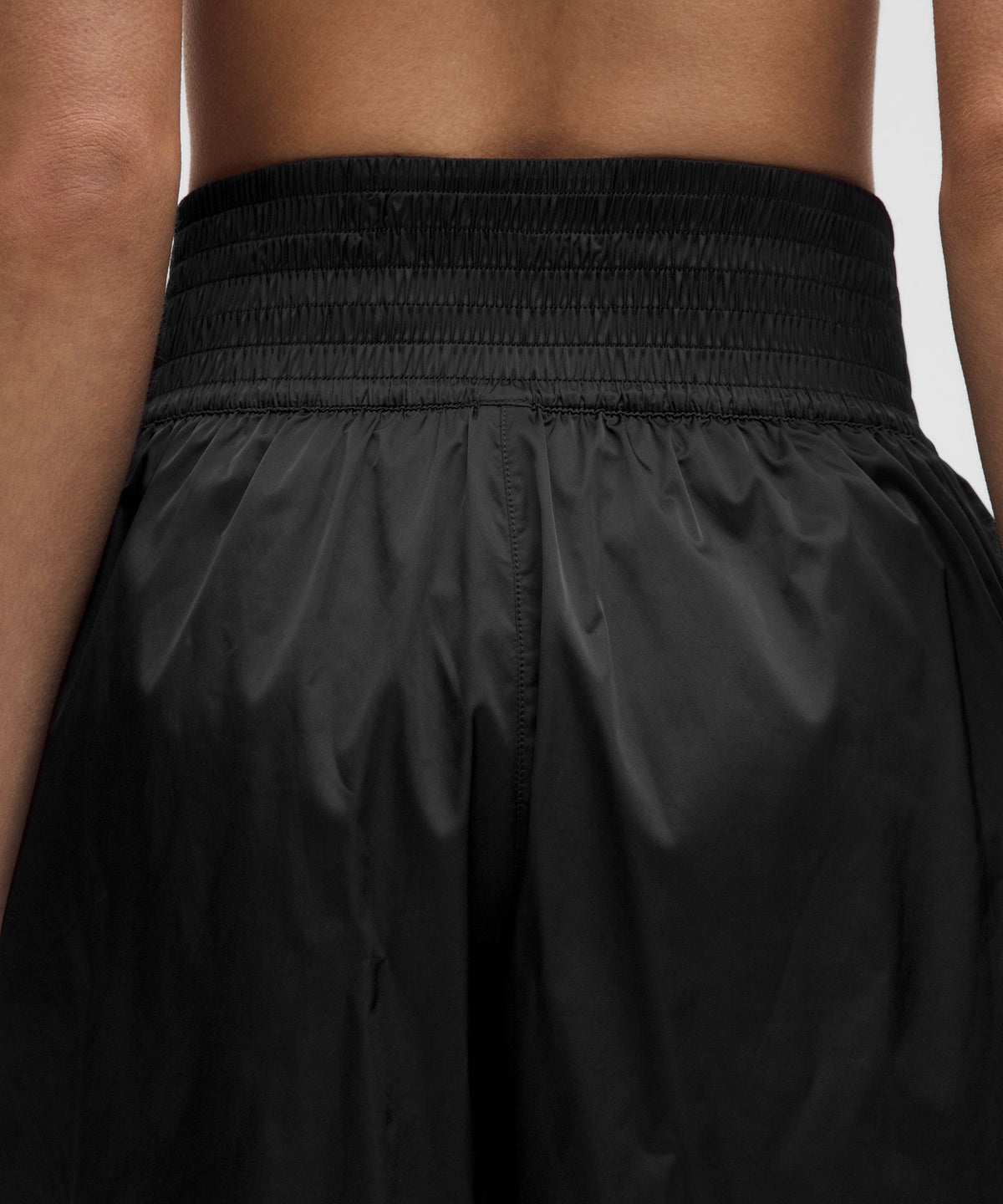 Stretch Satin Nylon Super-High-Rise Short 5"