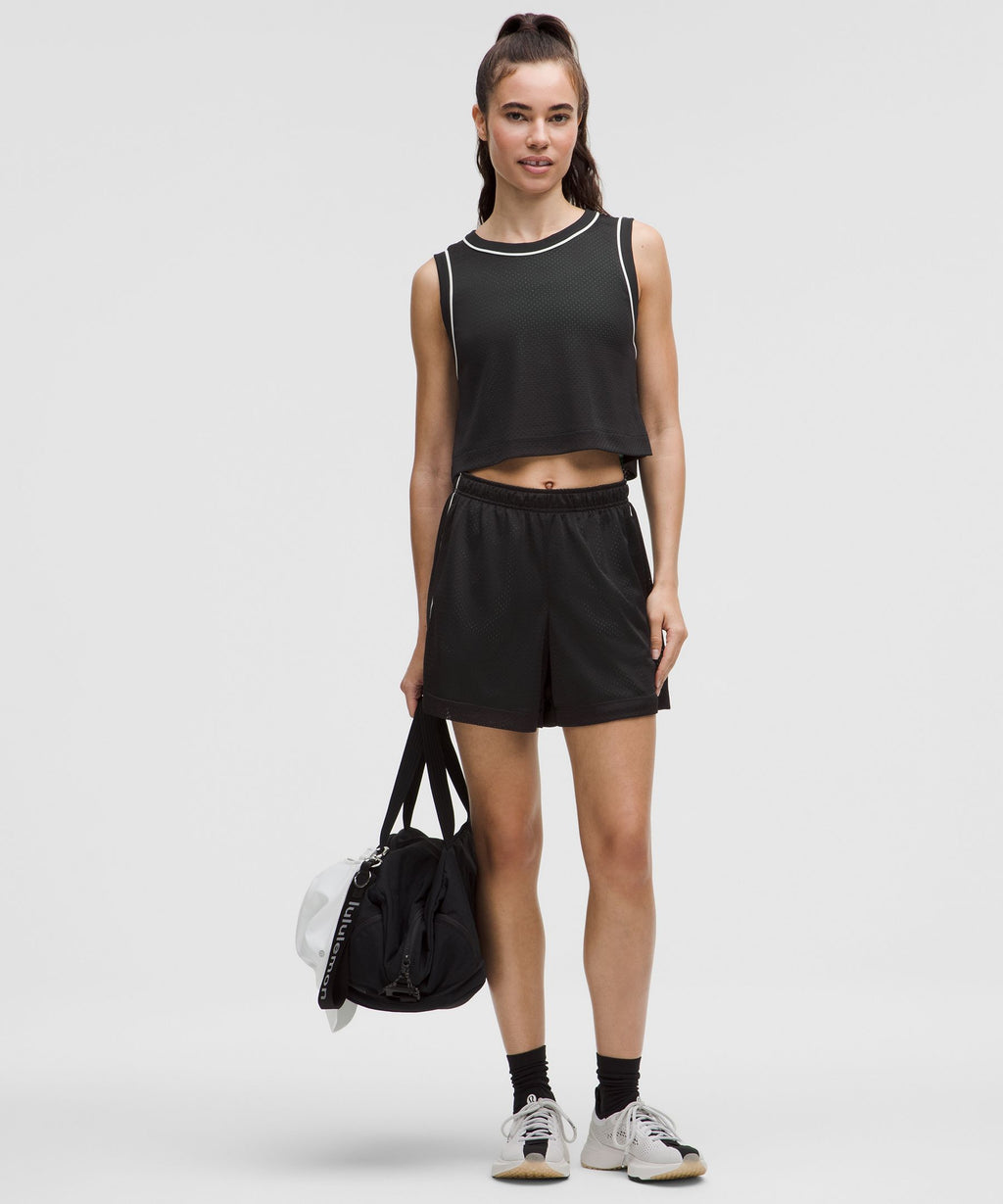 Double-Layered Mesh Mid-Rise Short 5"