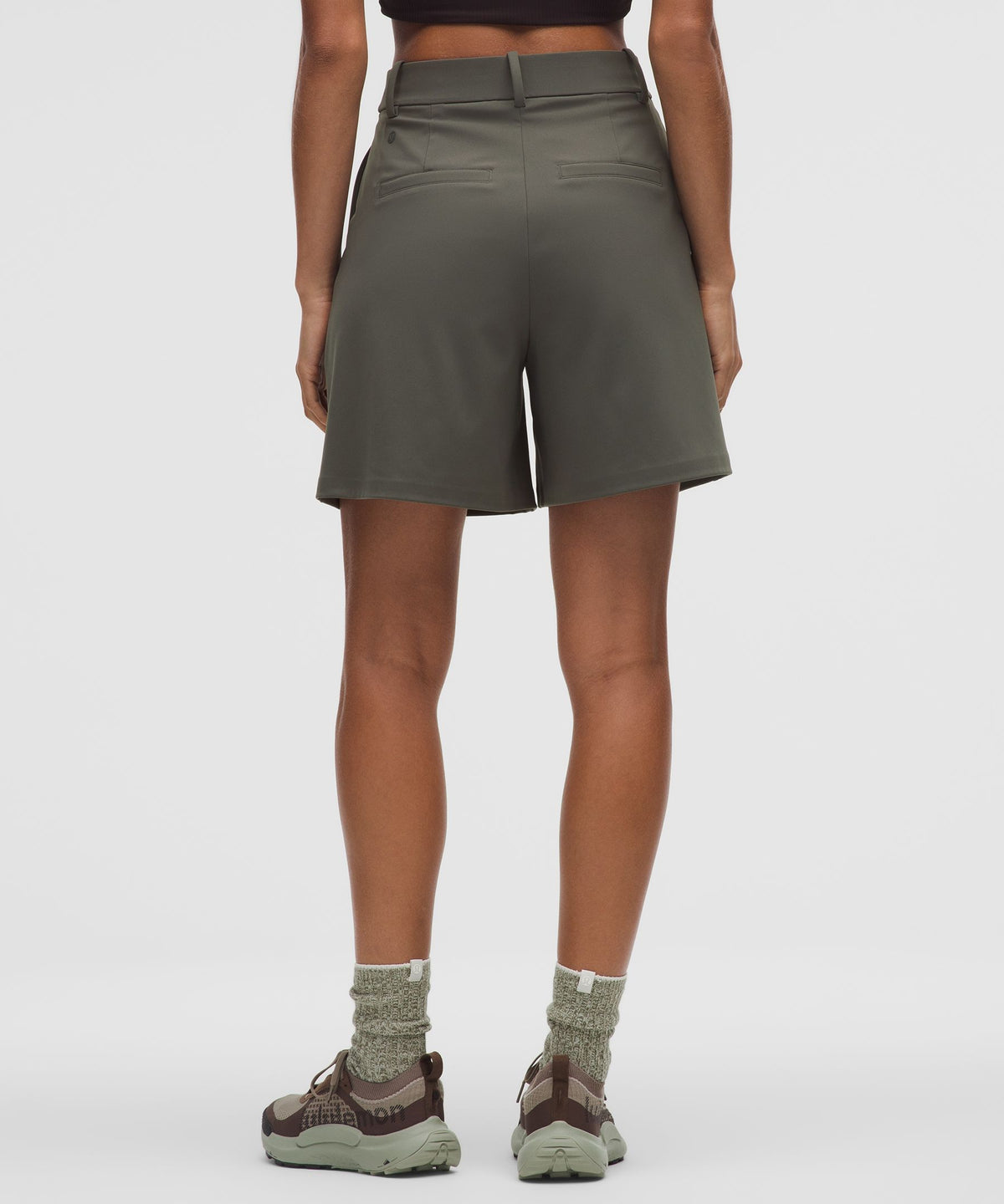 Daydrift Pleated High-Rise Short 7"