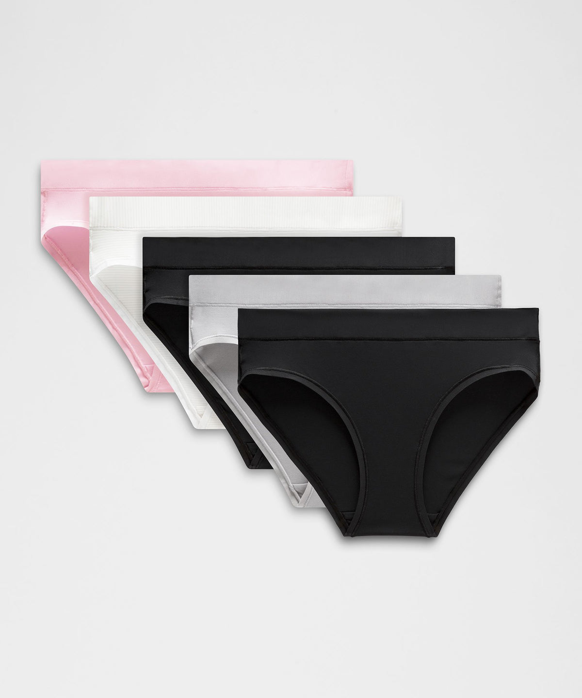 UnderEase Mid-Rise Bikini Underwear5 Pack