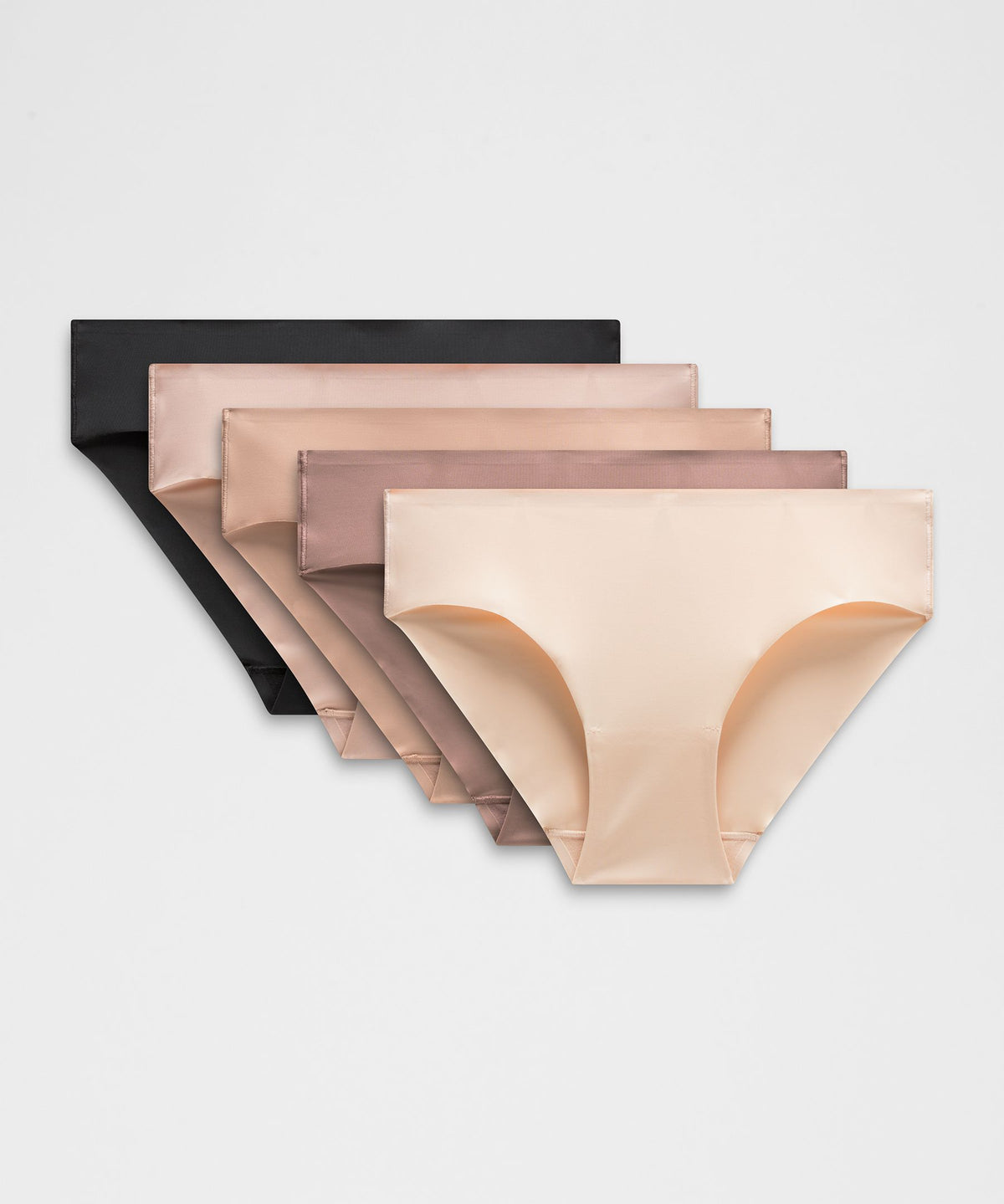InvisiWear Mid-Rise Bikini Underwear5 Pack