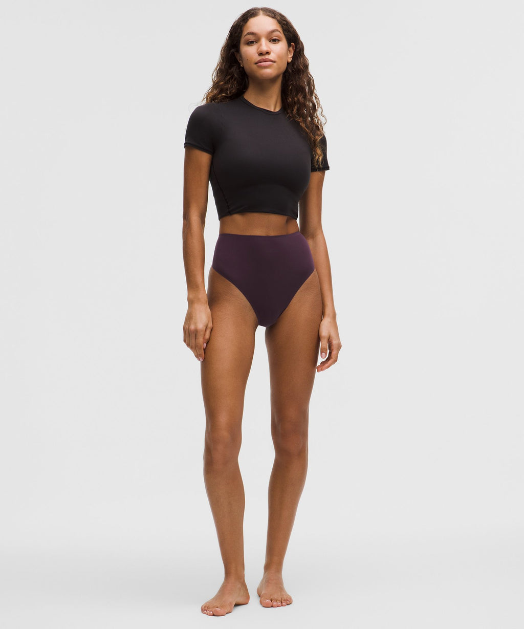 Wundermost Ultra-Soft Nulu High-Waist Thong Underwear