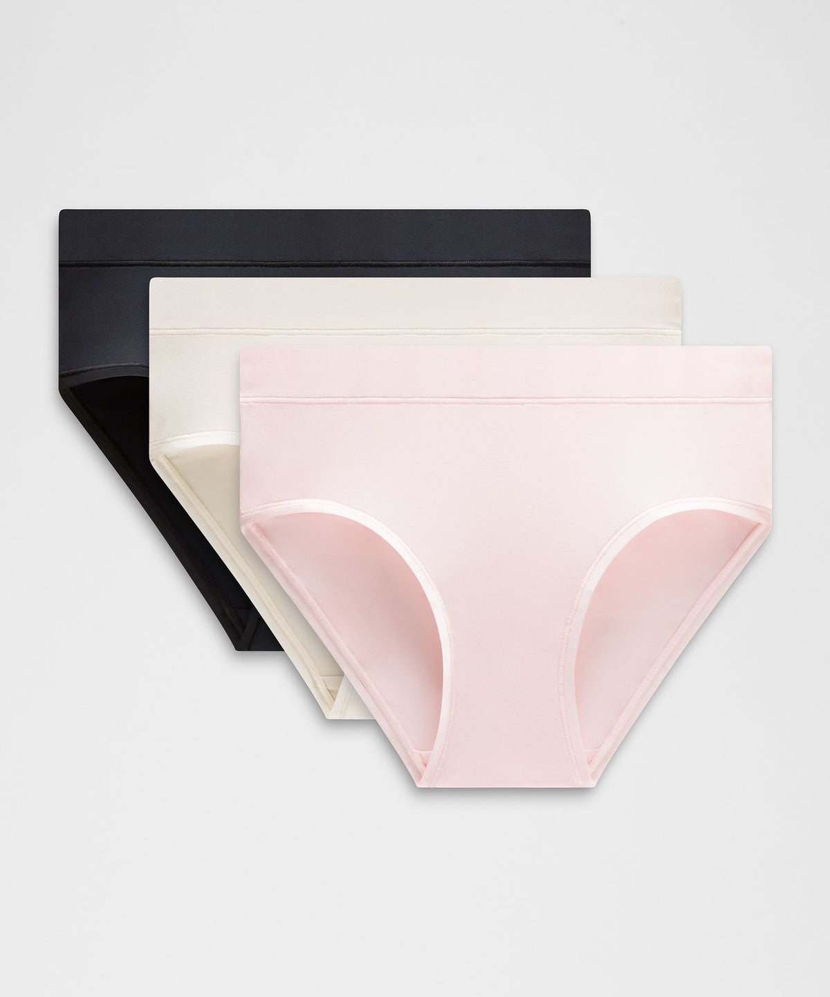 UnderEase High-Rise Bikini Underwear3 Pack