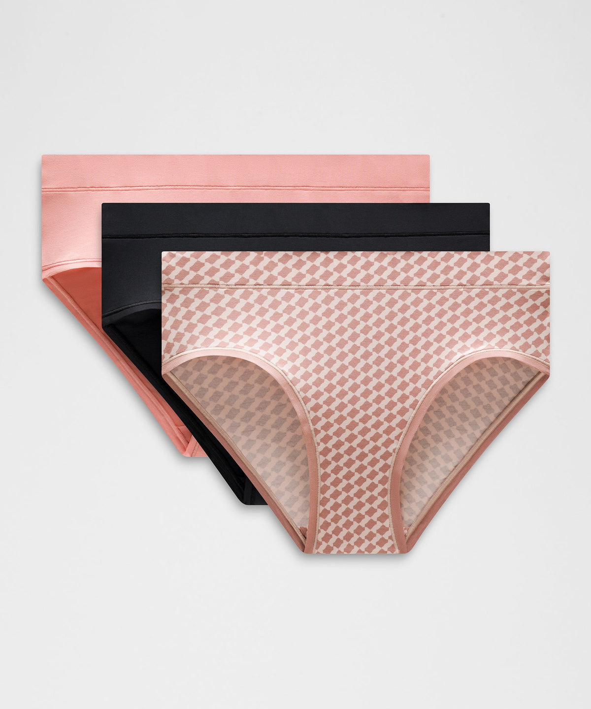 UnderEase High-Rise Bikini Underwear3 Pack